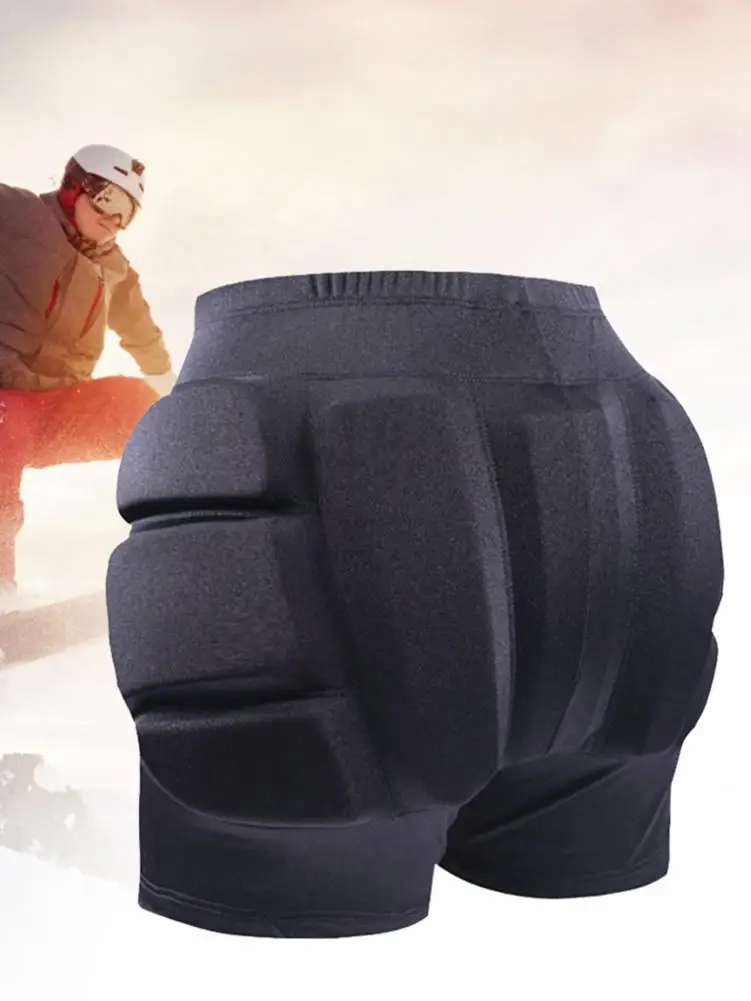 Защитные Мягкие шорты 3D Защитные шорты для сноуборда катания на лыжах
