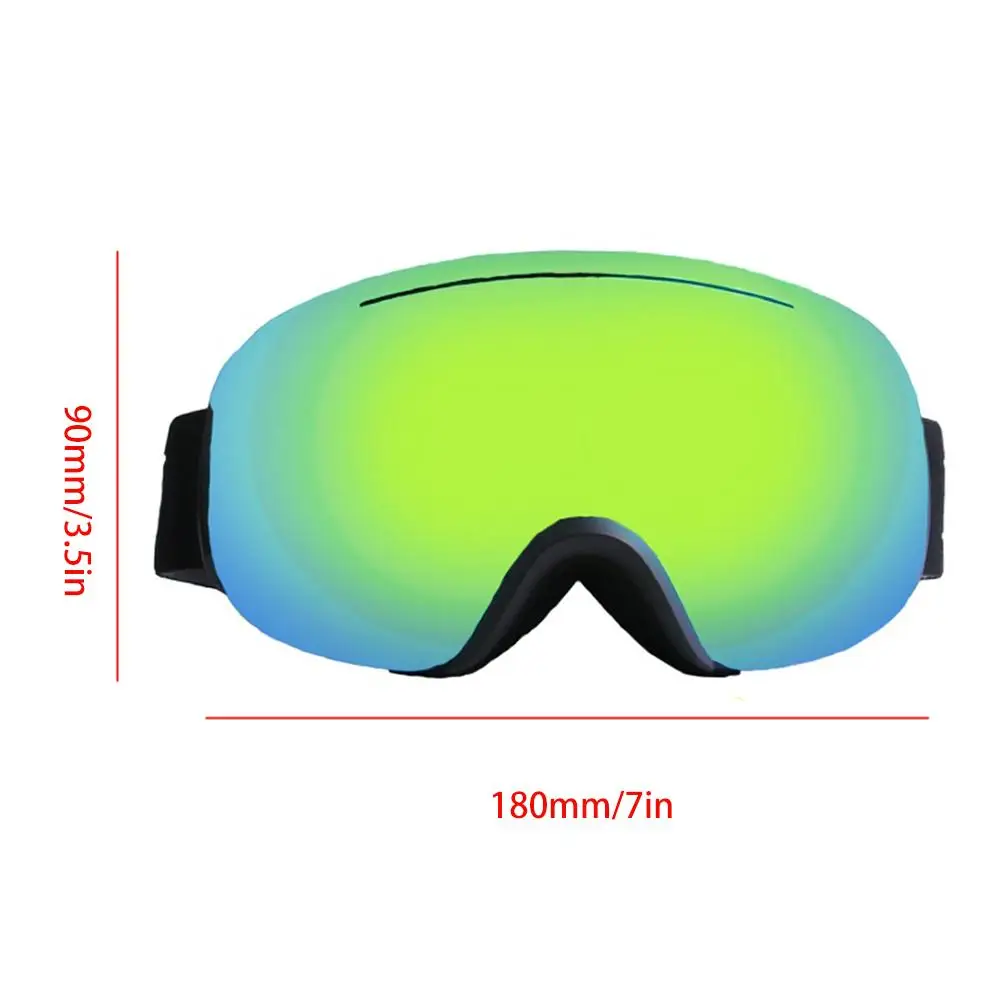 Лыжные очки сноуборд очки с анти-туман и ветрозащитный объектив для мужчин женщин молодежи