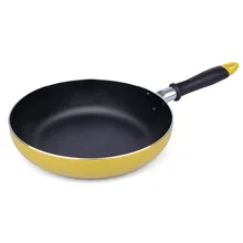 Amazon Горячая 26 см Wok антипригарное плоское дно горшок без пустоты с принтом сковорода открытый огонь только оптом