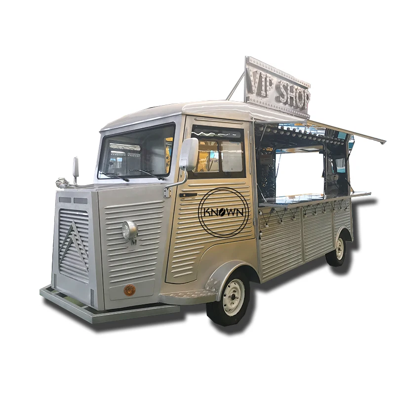 Citroen Мобильная Кухня Чуррос караван тележка кофе, холодная еда грузовик используется замороженные продукты тележки
