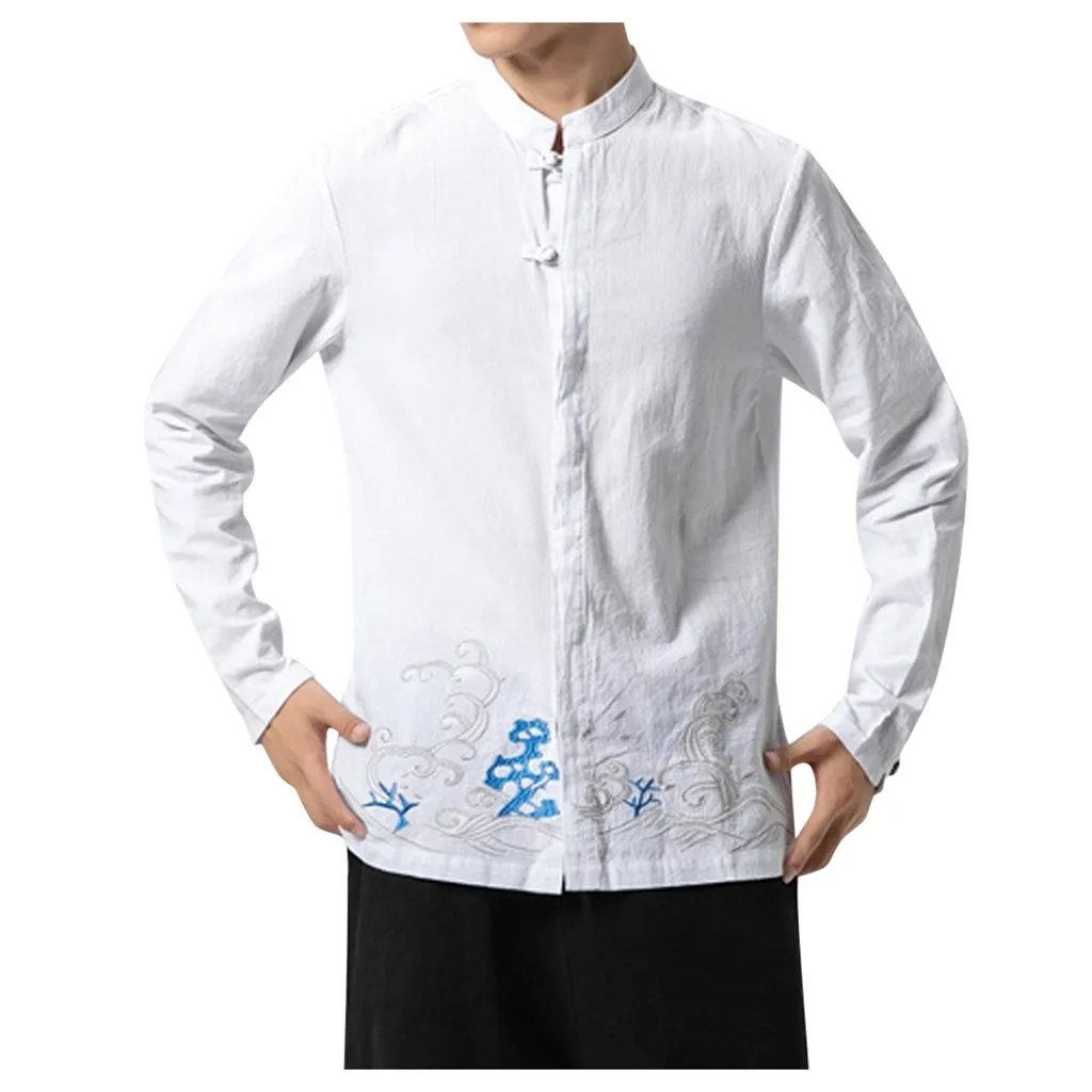 Повседневная рубашка, блузка, мужская, новая, стильная, модная, с печатью, с длинным рукавом, рубашка, с длинным рукавом, блузка, высокое качество, мягкая, удобная