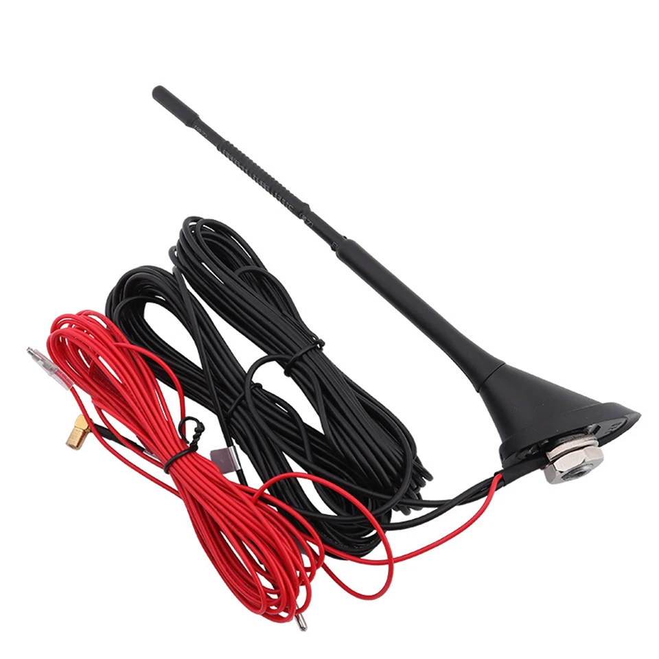 AOSHIKE портативная усилительная антенна DAB+/FM/AM три в одном цифровое аудио Антенна SMB интерфейс