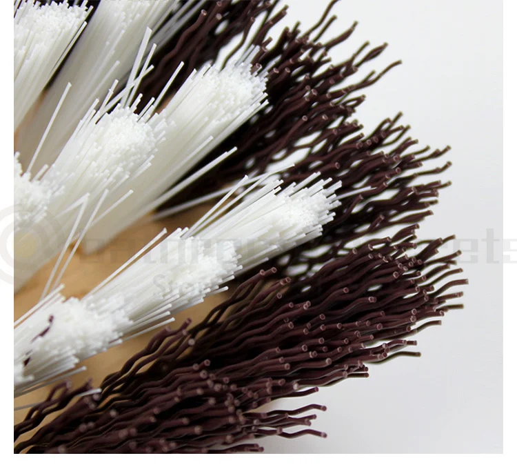 Marble Long Handle Wooden Brush Hard Hair Floor Brush To Brush Bathroom Tile Brush Non-wireless Electric Cleaning Brush