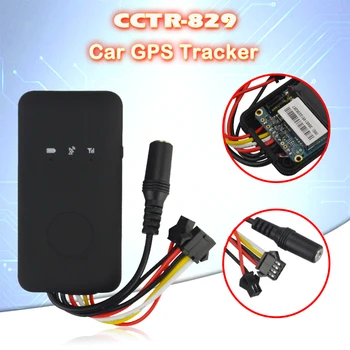 

High Quality Car GPS Tracker CCTR-829 GPS Tracker with Shock Alarm External monitor microphone SOS Tracker removed alarm system