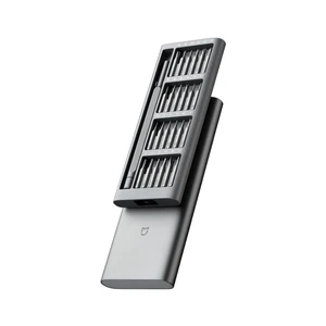 Image 4 - 100% Xiaomi Mijia cacciavite uso quotidiano Kit viti 24 punte magnetiche di precisione scatola in alluminio xiaomi smart home Kit