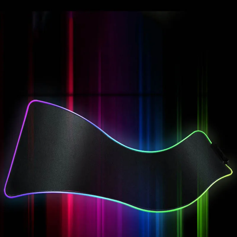 Игровой коврик для мыши светодиодный Большой геймерский коврик для мыши RGB 11Usb светодиодный компьютерный коврик с подсветкой резиновая клавиатура Настольный коврик для Csgo