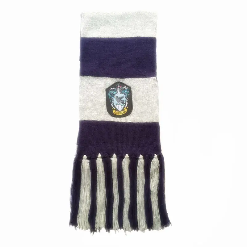 Волшебный школьный шарф Гриффиндор Ravenclaw Slytherin Hufflepuff, зимний шейный платок для мальчиков и девочек, шарфы Гермионы, Маскарадные костюмы, подарок