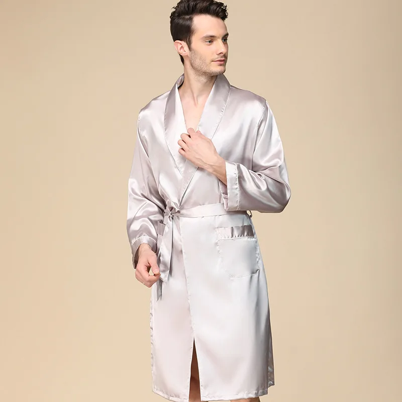 Пижама Мужская однотонная одежда больших размеров m l xl xxl xxxl 4xl 5xl халаты кардиган