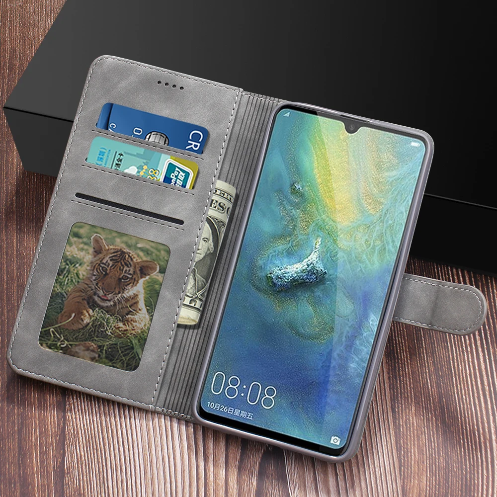 Кожаный чехол-бумажник с откидной крышкой для oneplus 7 Pro, чехол, Модный чехол для телефона с отделением для карт, мягкий чехол для oneplus 7, чехол для oneplus 7 Pro