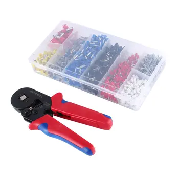 

Crimping Pliers Set Self-adjusting Crimping Tool Terminal Crimping Connector Carbon Steel Pressing Terminal Crimping Tool