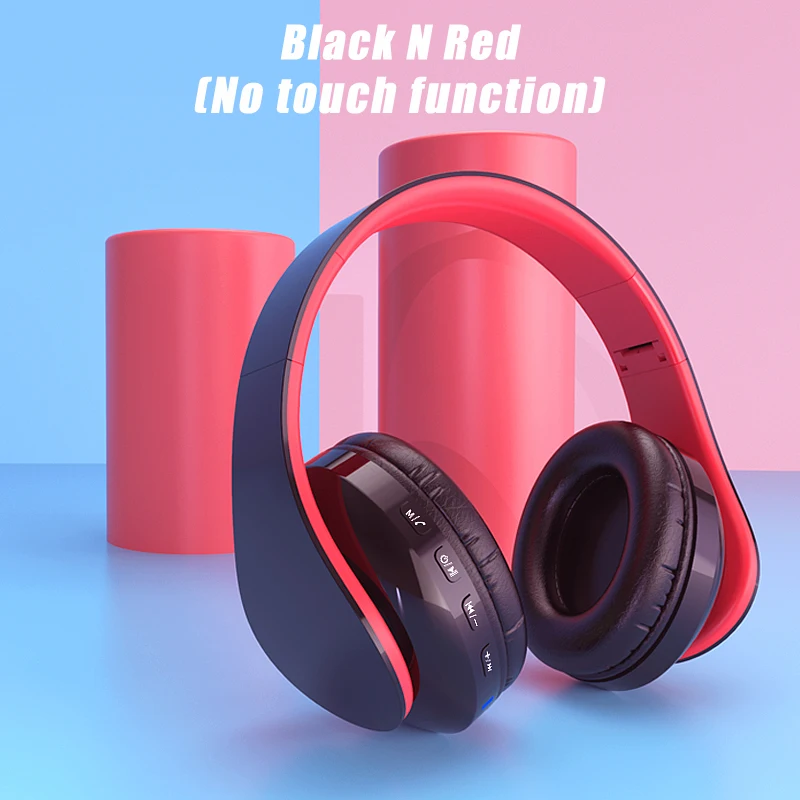 No touch function Ganca G1 Smart Touch 5,0 Bluetooth наушники гарнитура HiFi глубокий бас наушники 60 часов воспроизведения времени Поддержка TF карты - Цвет: No touch function