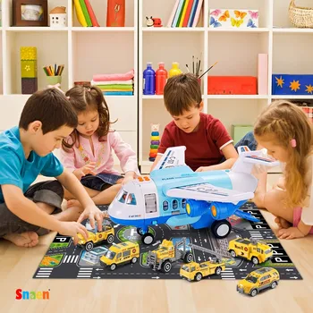 

2020 Simulation Airplane toy W/ Music Alloy Cars Educational Toys Multi-function For Intelligence Development Best Gift For Kid