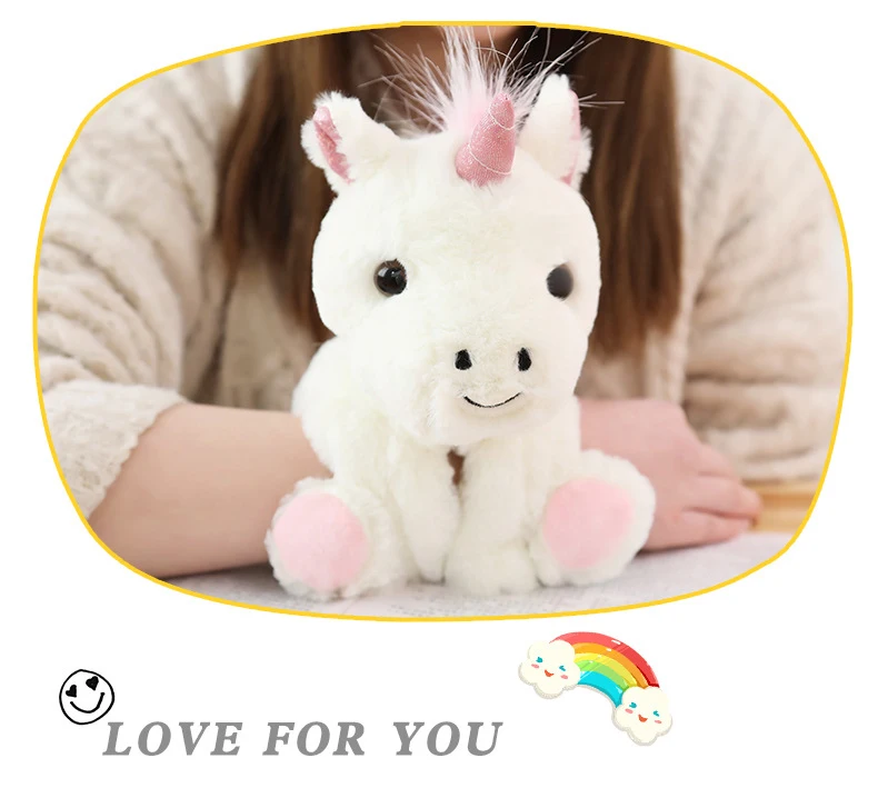 1 шт. 30 см kawaii креативные животные браслет плюшевые игрушки прекрасный единорог Шиба ину Собака Панда игрушка для детей подарок на день рождения кукла