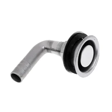 5/" Морской Лодка Топливный бак газа вентиляционное отверстие Нержавеющая сталь заподлицо 90 градусов