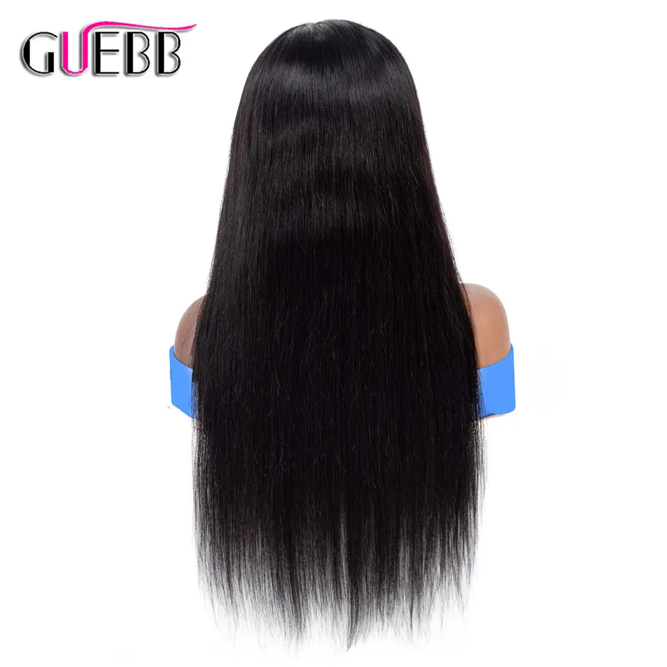 13*4 парики из натуральных волос на кружеве для черных женщин, бразильский прямой парик на кружеве Remy 30 дюймов, парик с детскими волосами