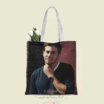 

Jake Gyllenhaal tote bag custom canvas tote bags for women for teacher Birthday Bags Gift Bag personalized gifts