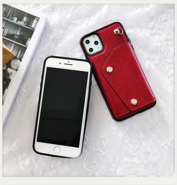 Ремешок для кошелька чехол для Iphone11 pro max 7 8 6 6S Plus XS max X XR чехол Роскошный кожаный ремешок для карт на плечо для телефона
