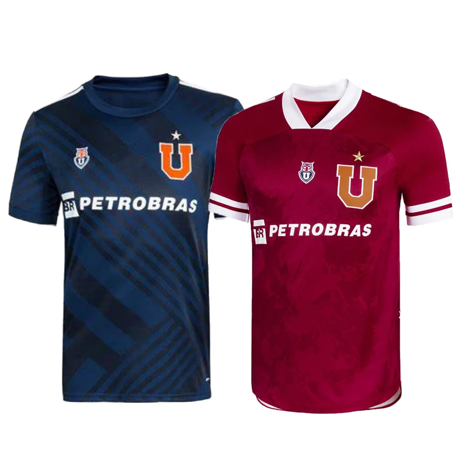 Gran venta Camiseta de U de Chile para hombres y mujeres, camisetas de la Universidad de Chile, camisetas negras personalizadas gBQLxXK96AA