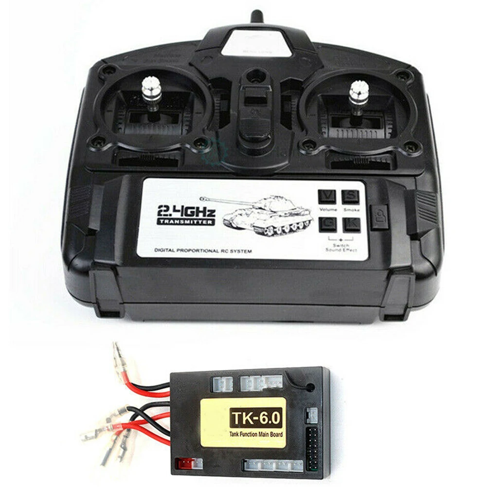 

Transmitter Replacement Model 2.4G Remote Control System Wire Car Accessories Function Mainboard Set Rc Tank For Heng Long