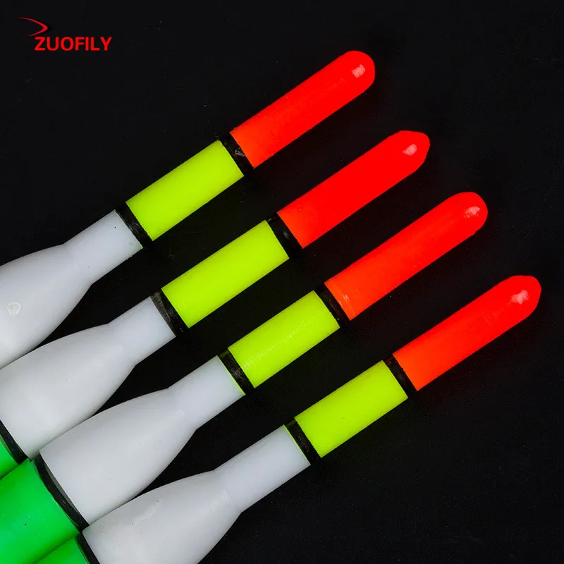1pcs Fishing Float LED Electric Float Light + Battery Deep Water Fishing Tackle Bobber Gear With electrons