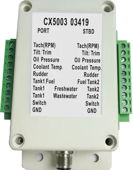 

NMEA2000 Converter /N2K Converter Multifunction NME A2000 converter Waterproof NMEA2000 converters with Dual Channel for Boat