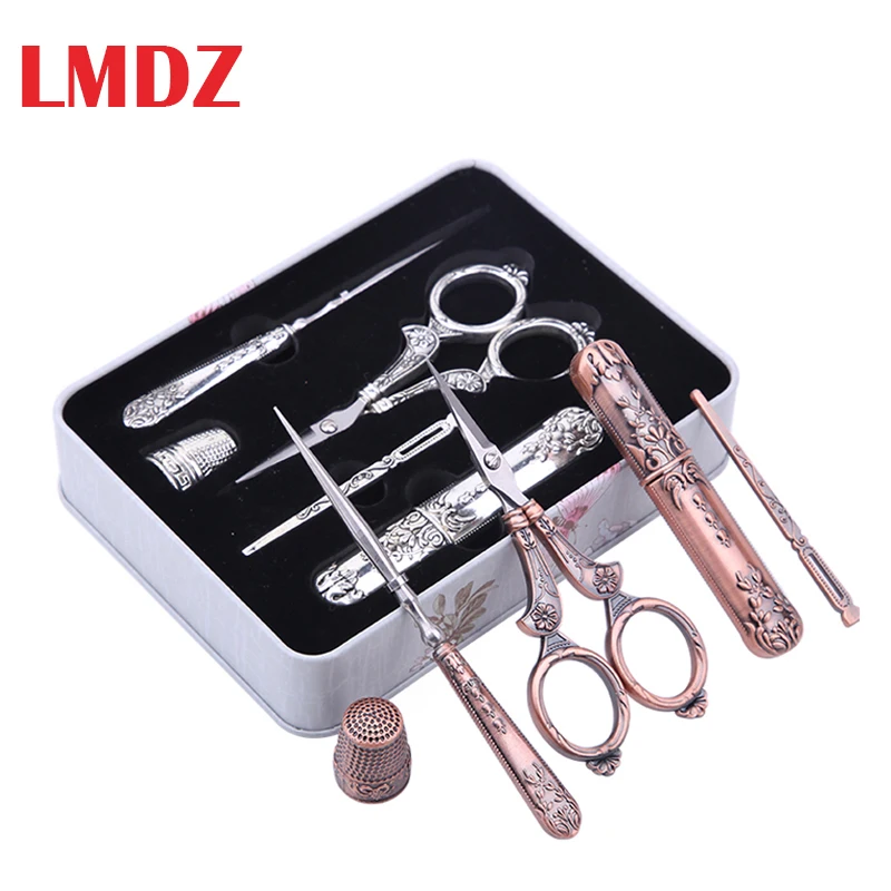 134pcs Home Sewing Kit Steel Scissors Needle Thread  for Stitching Hand Tool&bag 