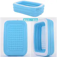 Grande piscine gonflable de 2/3M, grandes piscines à cadre amovible pour la famille et les enfants, Desmomtables Alberca au-dessus du sol 6