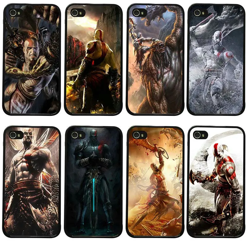 Cell Phone Cases Hard Plastic Cover Protect for iphone 8 7 6 6S Plus X XR XS 11 Pro Max 5S 5 SE 4 4S Case God of War Kratos Art | Мобильные