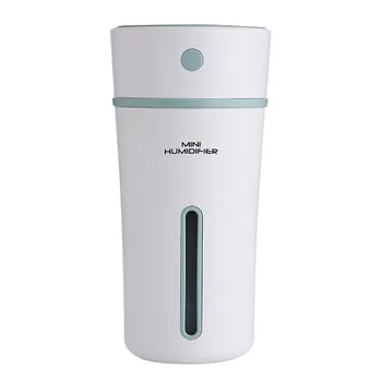 

Mini Air Humidifier USB Ultrasonic Humidifier Car Aroma Diffuser Electric Essential Oil Diffuser Cup LED Lights