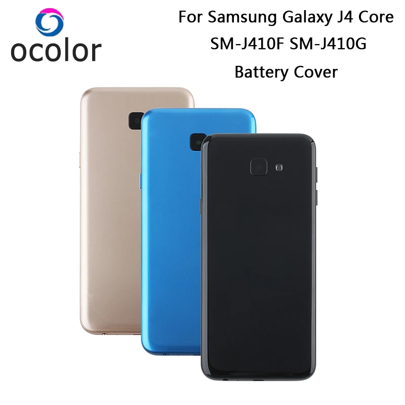 Ocolor для samsung Galaxy J4 Core SM J410F J410G крышка батареи задняя Замена Core|Корпусы и рамки