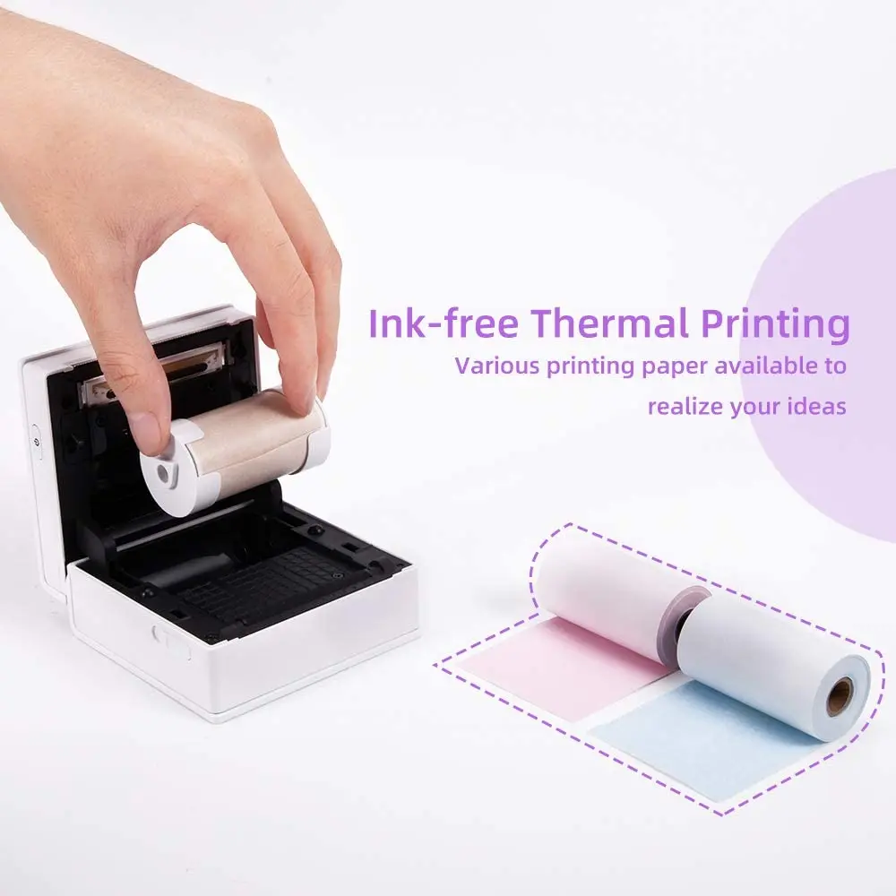 Phomemo Thermal Paper for M02/M02S Printer Printable Photo