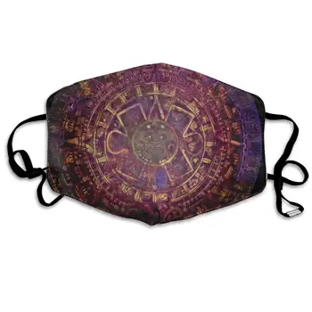 

Unisex Fashion Anti Dust Pollution Outdoor Mouth Mask with Adjustable Ear Loops, Protection Warm Windproof Mandala Native