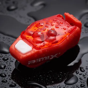 

LED Warning Light IPX4 Waterproof 4 Lighting Mode Clip-On Bike Waist Bag Lighting Tool outdoor Cycling Running luces bicicleta