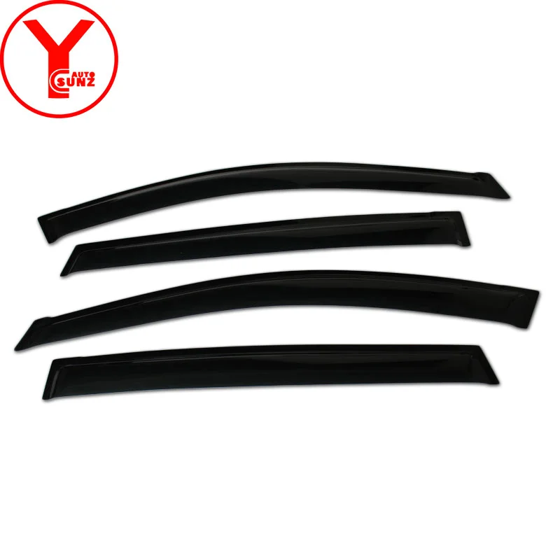 side wind window deflectors visor for car windshield on the windows accessories for toyota rav4 rav 4 2014 2015 YCSUNZ