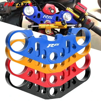 

For Yamaha YZF R15 V3 YZF-R15 YZFR15 2017-2019 2018 2020 Motorcycle Top Triple Clamp CNC Aluminum Upper Fork Holder Panel