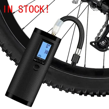 

Inflatable Pumps High Pressure Portable Electric Motorcycle Barometer Outdoor Cycling Bike Riding Portable Accessories In Stock