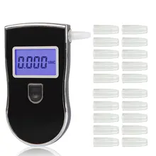 Alcohol-Tester Police Digital-Detector Professional 818 And Lcd-Display 30/20pcs-Nozzles
