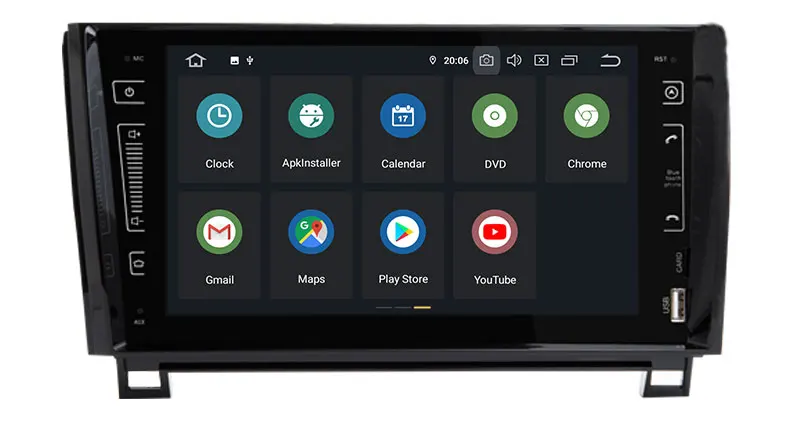 Excellent Android 9.0 Octa Cores Car DVD Player Stereo System For Toyota Sequoia Tundra  Multimedia GPS Radio Navigation 12