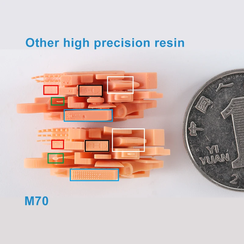 Resione M70 1 кг легкий специфический запах 3D принтеры смолы для Elegoo Anycubic объект
