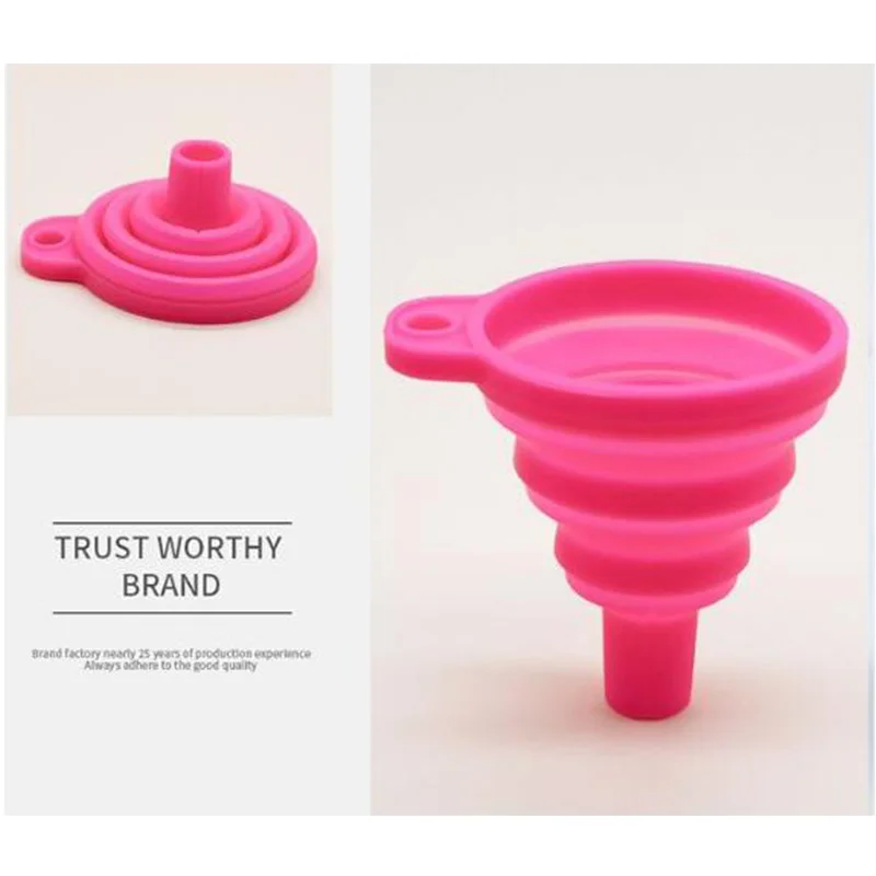 

Special Offer Foldable Silicone Funnel Convenient For Diamond Painting Tool Rhinestone Container Diamond Embroidery Accessories