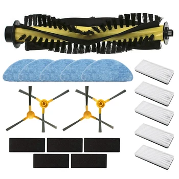 

Robotic Vacuum Cleaner HEPA Filter Side Main Brush Mop Cloth for NEATSVOR X500 Robot Vacuum Cleaner Accessories