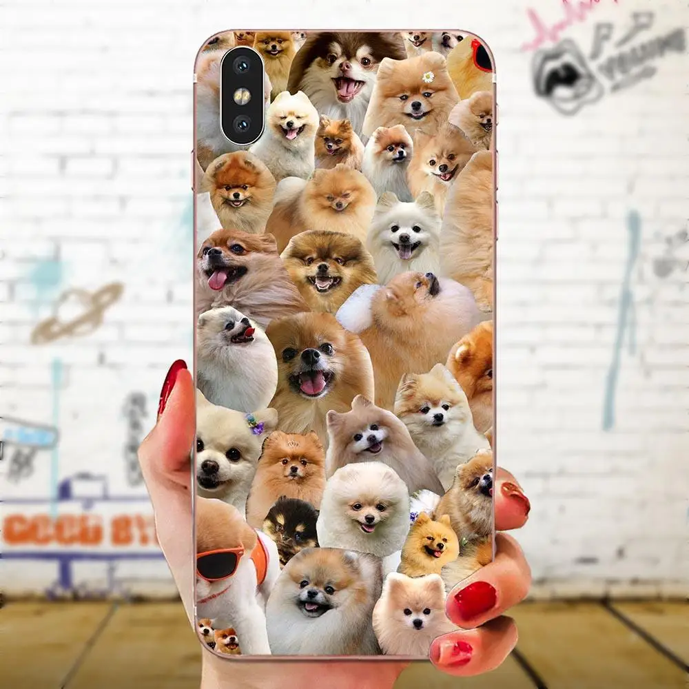 as picture Прозрачный TPU чехол для Huawei Honor 4C 5A 5C 5X6 6A 6X7 7A 7C 7X8 8C 8S 9 10 10i 20 20i Lite рro шпиц собаки - Цвет: as picture