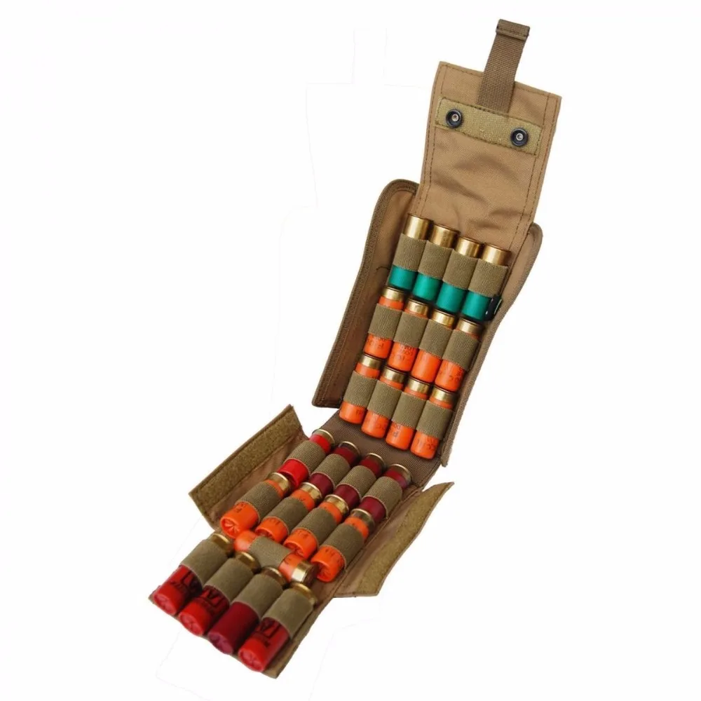 Тактический чехол для журнала Molle MOLLE PALS 25 круглый 12 калибровочный перезарядки