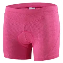 Pink Women Cycling Shorts Breathable mujer Cycling Underwear Comfortable Silicone Gel padded Cycling Shorts Downhill Bike Shorts