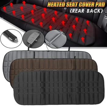 

Rear Back Heated Heating Seat Cushion Cover Pad 12v 42W Winter Car Auto Warmer Heater Automotive Accessories