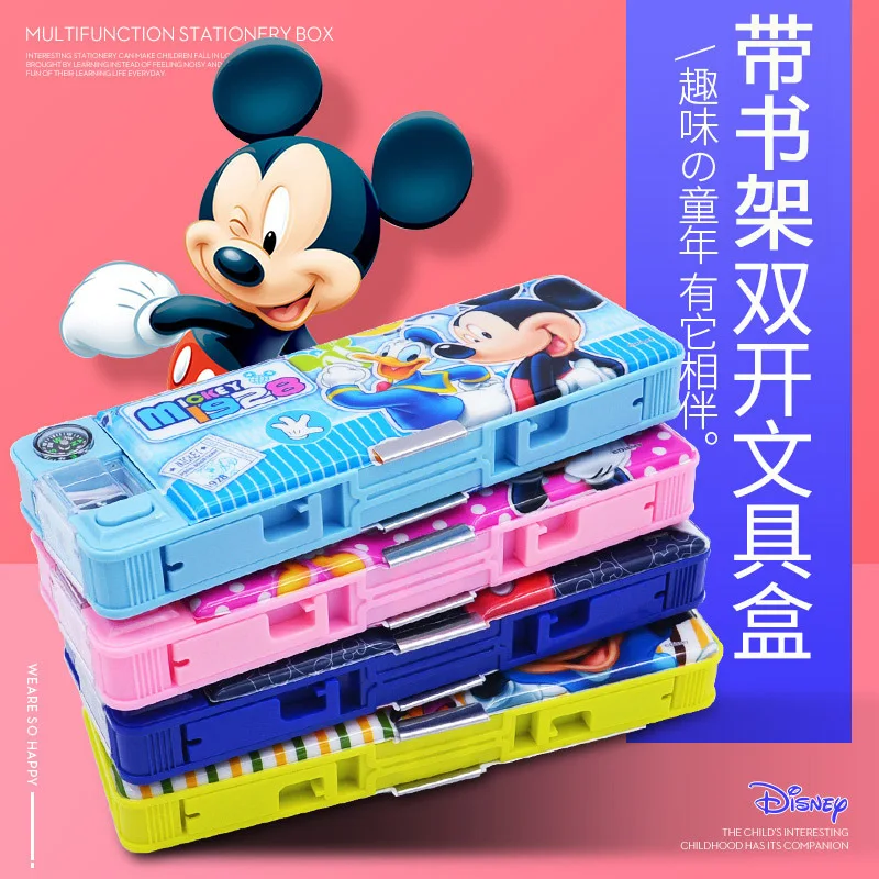 Disney Mickey & Minnie Mouse Pencil Case Kids School Stationery