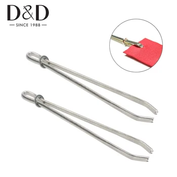 

5pcs Elastic Cord Rope Threader Clips Self-Locking Tweezers Clip for Waist Band Elastics Threading DIY Sewing Accessories