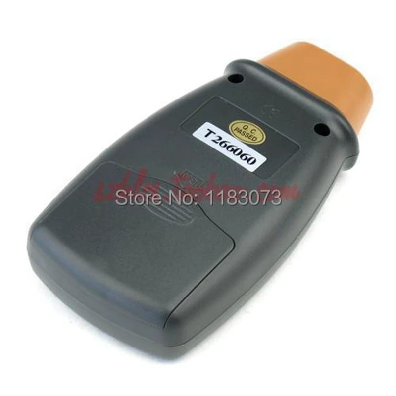 Digital Laser Tachometer 2.5-100000 RPM Electronic Photo Tachometer Precise Non Contact RPM Tach DT-2234C+With Reflecting Tape