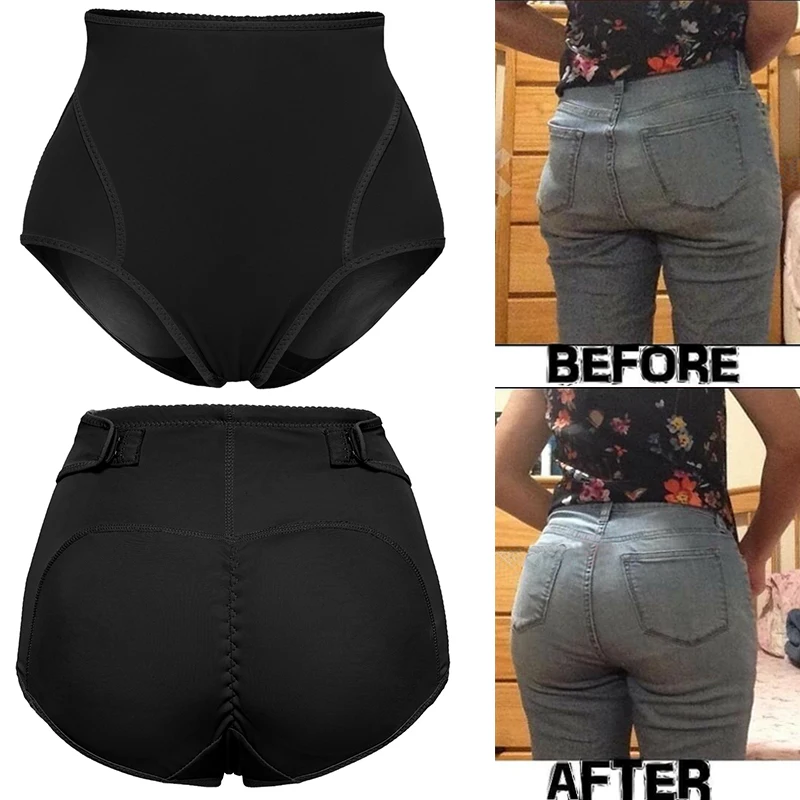 

Padded Butt Lifter Panty Body Shaper Fake Ass Hip Enhancer Seamless Underwear Waist Trainer Tummy Control Briefs Shapewear