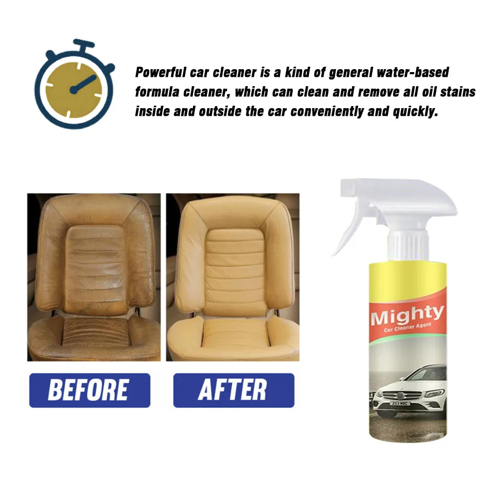 Mighty Glass Cleaner Анти туман агент спрей Автомобильный Очиститель окна Windshie